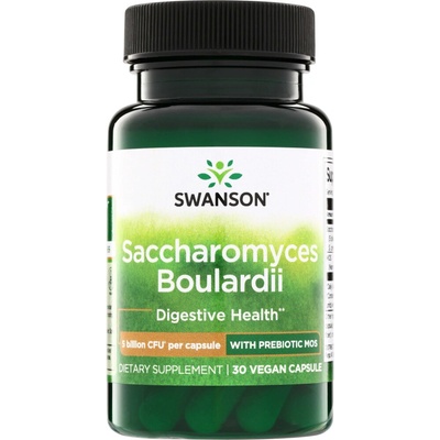 Swanson Probiotikum Saccharomyces Boulardii 30 vega kapslí