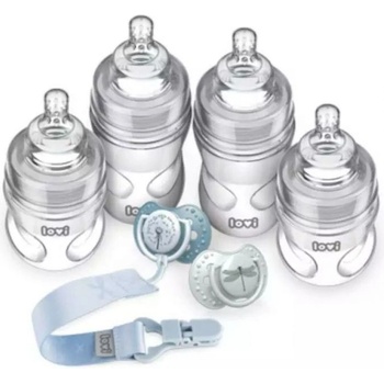 LOVI Комплект за новородено Lovi - Botanic, Син (0299)