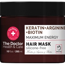 The Doctor Keratin + Arginine + Biotin Maximum Energy Mask 295 ml