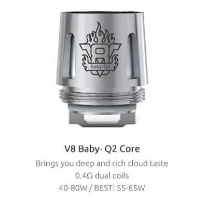 Janty Изпарителна глава Smok - Baby Q2 0.4ohm 40 - 80 W coil