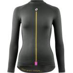 ASSOS Дамско горнище ASSOS Women's Spring Fall L/S Skin Layer P1 Cycling undershirt - Anthracite Grey - размер M/L (114-3858-0112)