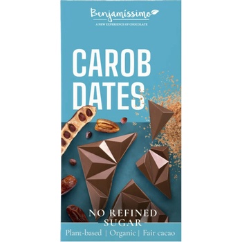 Benjamissimo Kakaová tabulka karob datle bezepková Bio 60 g