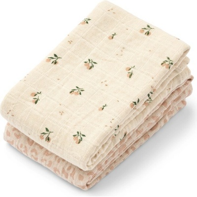 Liewood Lewis Mušelínové Mini Leo/Mini Peach 2 ks