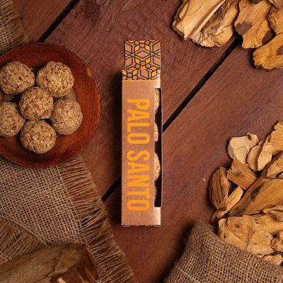 Sagrada Madre Vykuřovací kuličky palo santo 4 ks – Zboží Dáma