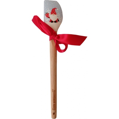 ALVARAK Stierka kuchynská 21 cm, silikón/drevo, trpasík