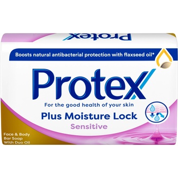 Protex Plus Moisture Lock Sensitive tuhé mýdlo 90 g