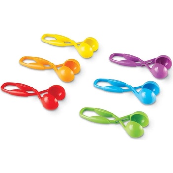 Learning Resources Stlačovací pinzety pro nejmenší 6 ks