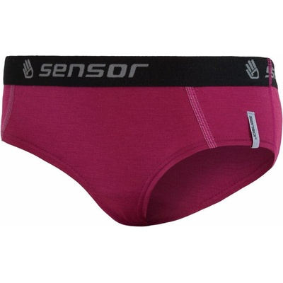 Sensor Dámske funkčné nohavičky Merino Active ružová
