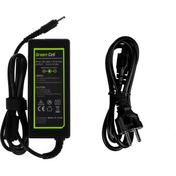 Image 1 of Green Cell Зарядно за лаптопи Asus, 60W / 19, 5V / 3, 08A / 3, 0mm x 1, 1mm (AD104P)