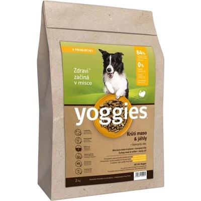 Yoggies morčacie mäso a pšeno lisované za studena s probiotikami 90 g