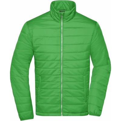 James & Nicholson pánska prešívaná bunda JN1120 Green