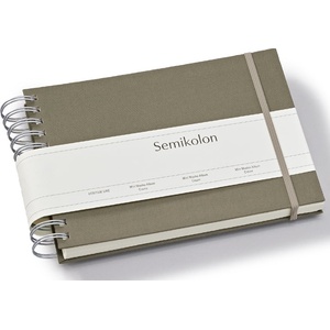 Semikolon Uni Mini Mucho албум за снимки, сиво-кафяв, с бели страници (369982)