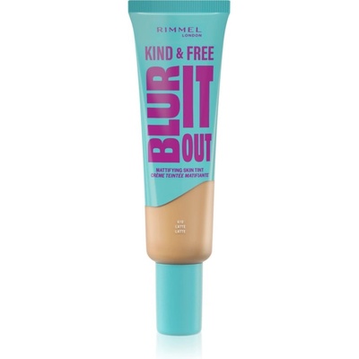 Rimmel Kind & Free Blur It Out лек хидратиращ фон дьо тен SPF 20 цвят 410 Latte 30ml