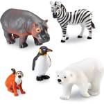 Learning Resources Комплект фигурки Learning Resources - Животни от зоопарка (6704110010)