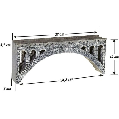 Noch Viadukt "Rhône" pre úzkorozchodné železnice NO58671 – Zboží Dáma