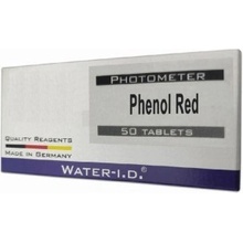 Water I.D. tablety pro PoolLab pH Phenomel Red 50 ks