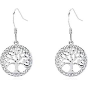 Silenti Jewelry Сребърни обеци "Генезис