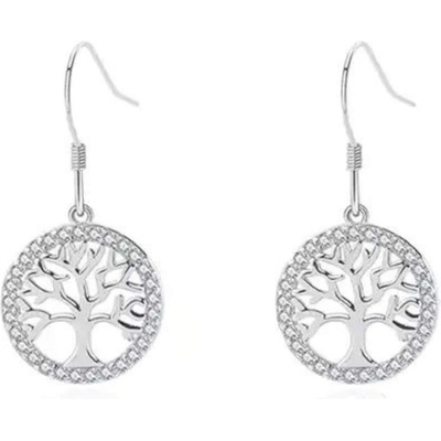 Silenti Jewelry Сребърни обеци "Генезис