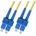 Conneu Оптични пач корди SC/UPC - SC/UPC сингъл мод, дуплекс, 3м (CNFJ-SCSCOS2DYE3mm-3)
