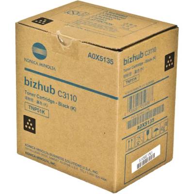 Konica Minolta TNP51K Оригинална тонер касета (черен)