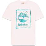 Timberland Мъжка тениска Timberland Water Stack Logo S/S Tee T-shirt - White (216-8627-0313)