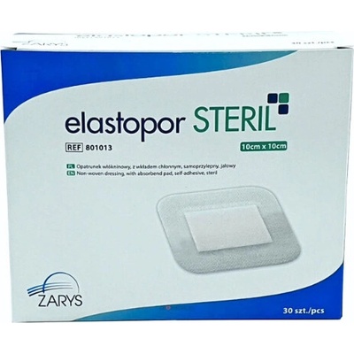 ELASTOPOR STERIL netkaná s absorpční vrstvou 25 10 cm 25 ks