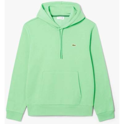 Lacoste Суичър Lacoste Organic Cotton Fleece Hoodie - Green