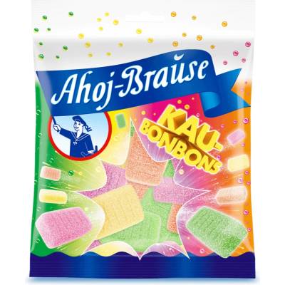 Ahoj-Brause Kaubonbons žvýkací bonbóny se šumivým posypem 150 g