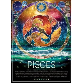 Cobble Hill - Puzzle Zodiac: Pisces - 500 piese