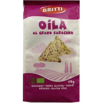 Britti bio pohánkové mini chlebíky 70 g