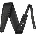 Fender 3.5 Premium Leather Black Каишка за китара (0990622106)