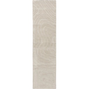 Flair Rugs Кремава ръчно изработена вълнена пътека 60x230 cm Mesmerise Natural - Flair Rugs (503119377383)