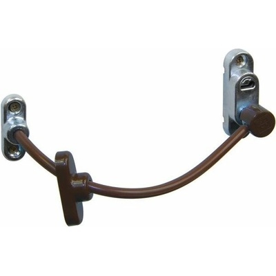 Richter Czech Bezpečnostní okenní lankový zámek d5x175mm/500kg RHL.LZ.RAL8016.TH hnědý