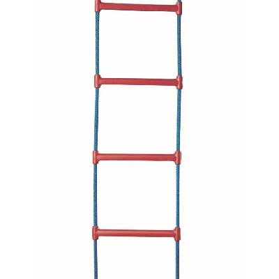 BERGER – HUCK Lanový žebřík Herkules PES 16 mm, plastové příčky, 3 ks/m, zelený