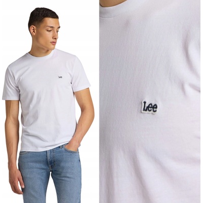 Lee pánske tričko Logo Tee white