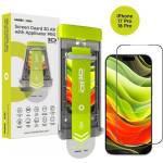 Mobile Origin Стъклено защитно покритие за дисплея на дисплея на iPhone 18 Pro, iPhone 17 Pro - Mobile Origin Screen Guard AR 3D Tempered Glass With Applicator Pro (черен-прозрачен) (APR-i17Pro)