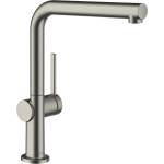 Hansgrohe Talis M54 270 издърпващ се кухненски смесител, сив, с 1 струя (72840340)