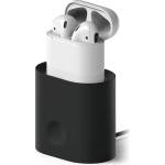 elago Док станция за зареждане на Apple Airpods - Elago Airpods Charging Station (черна) (EST-AP-BK)