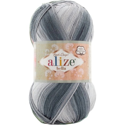 Alize příze Bella Batik 2905 šedá