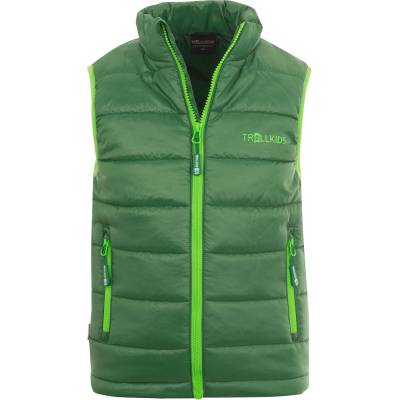 TROLLKIDS Детски синтетичен елек Trollkids Kids Trondheim Vest Synthetic vest - Dark Green - размер 152 (EU) (703-2400-0118)