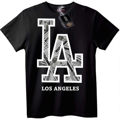 NOONEBRAND Тениска LA Пари - 2XL, Black