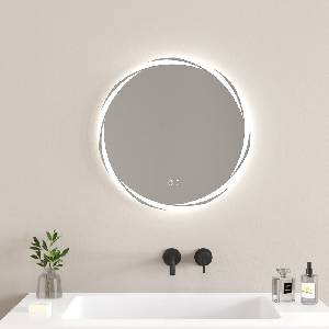 Inter Ceramic Огледало за баня с нагревател Елене 60 см, с ЛЕД Осветление