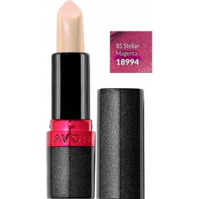 Avon Ultra Colour Shimmer hydratačný rúž Stellar Magenta 3,6 g
