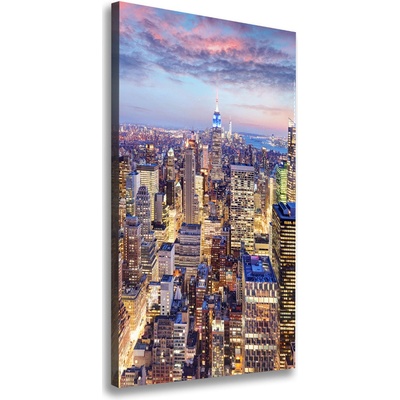 Vertikálny foto obraz na plátne do obývačky New York 50x100 cm
