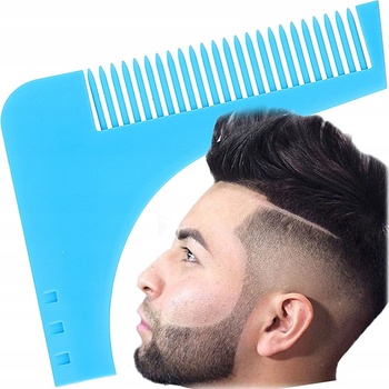 Verk Hrebeň a šablóna na zastrihávanie fúzov