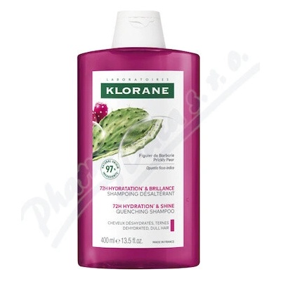 KLORANE Hydratační šampon s opuncií 400 ml