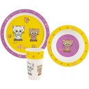 ORION Súprava jedálenská UH detská AUTO guľatá 3 ks