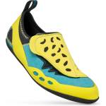 Scarpa Детски обувки с велкро Scarpa Kid's Piki J Climbing shoes - Maledive / Yellow - размер 27/28 (EU) (301-0520-0112)