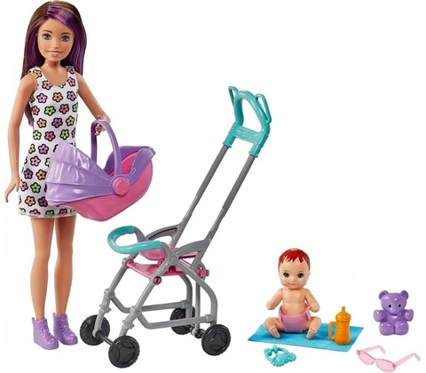 Barbie pestúnka herní set