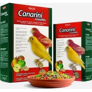 Padovan GrandMix canarini - пълноценна храна за канарчета с плодове 400gr